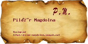 Pilár Magdolna névjegykártya